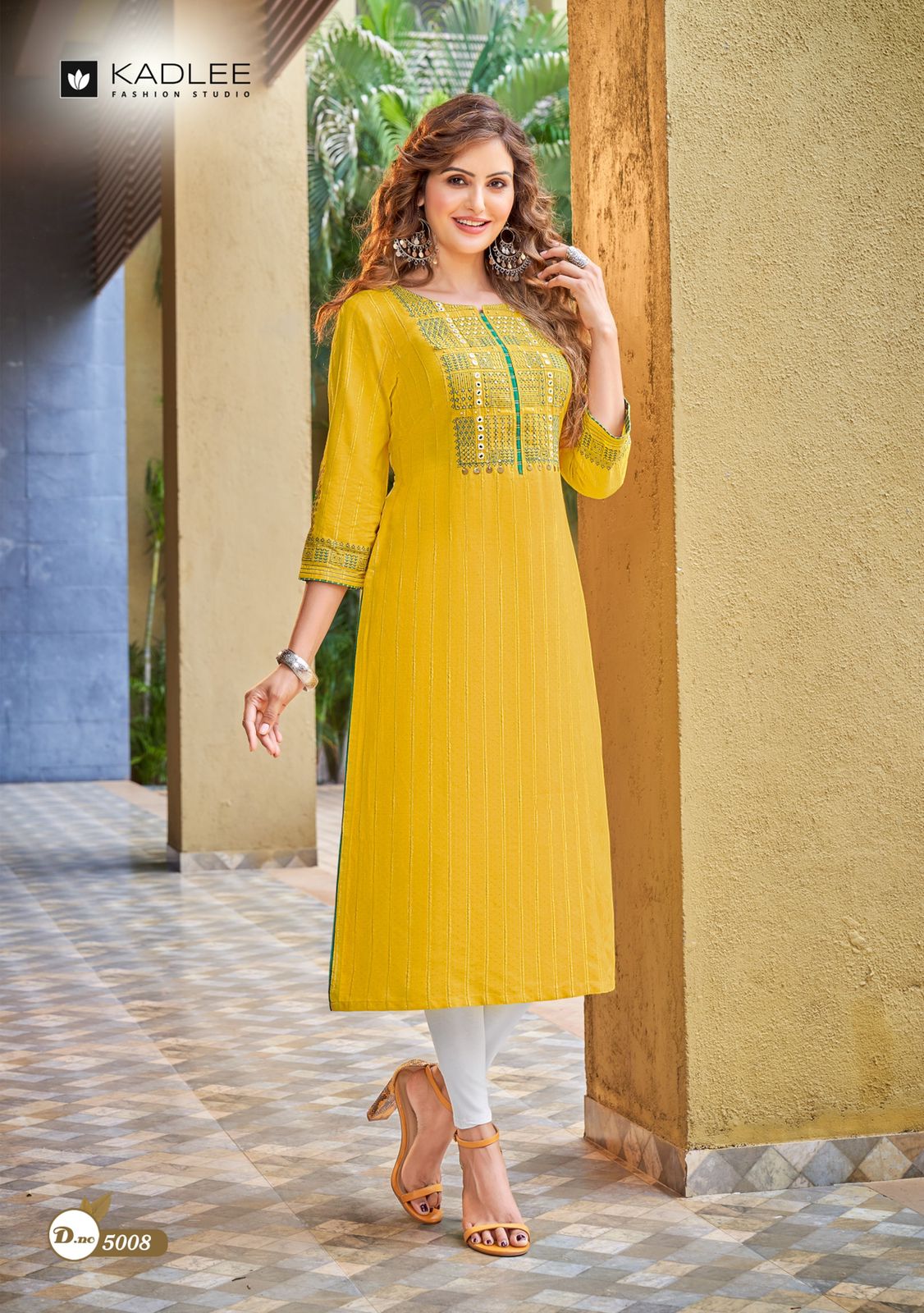 Kadlee Mahek 2 Rayon Printed Ethnic Wear Designer Kurti Collection